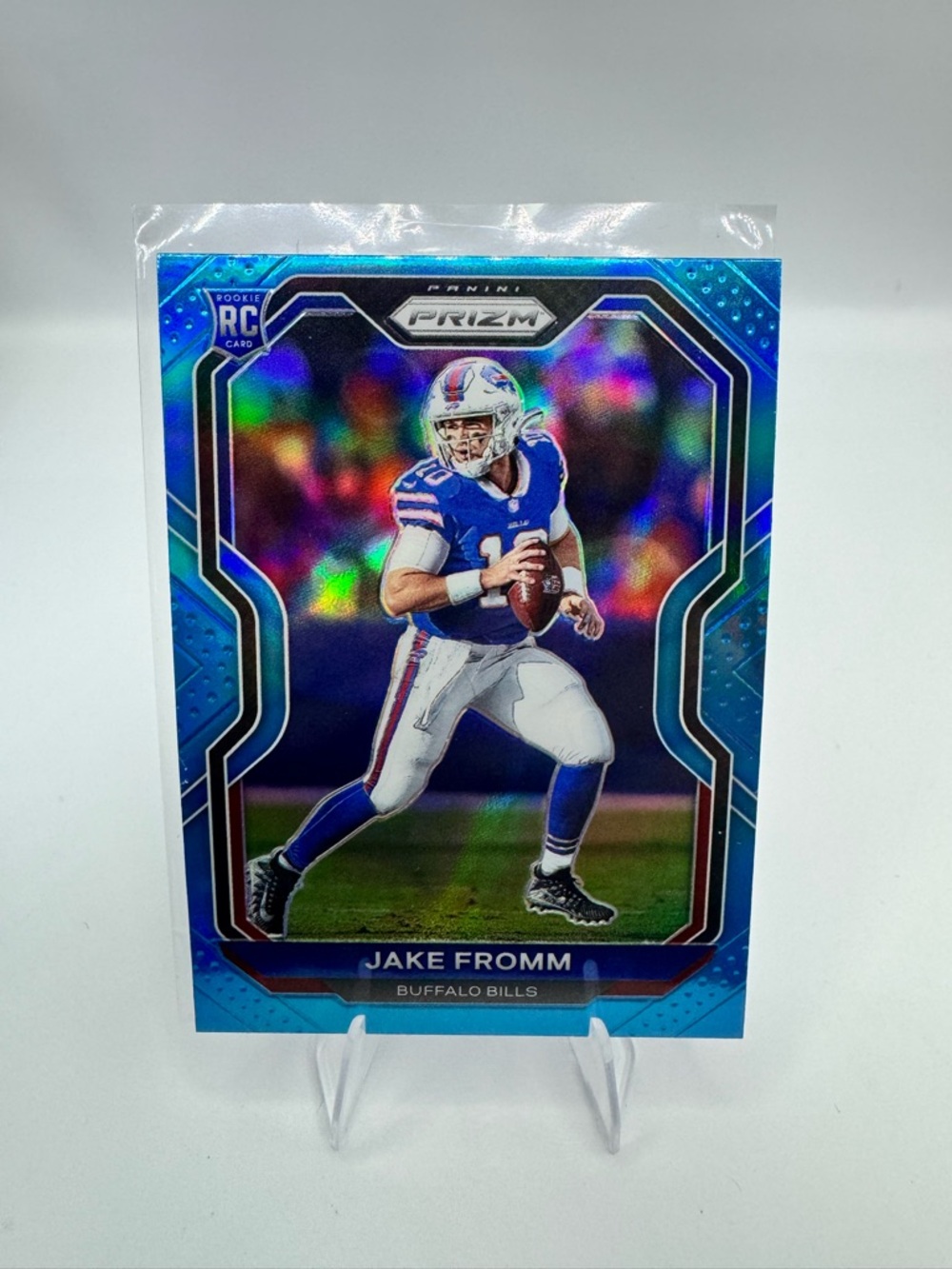 Jake Fromm Prizm No. 310 Light Blue Prizm Pack Fresh